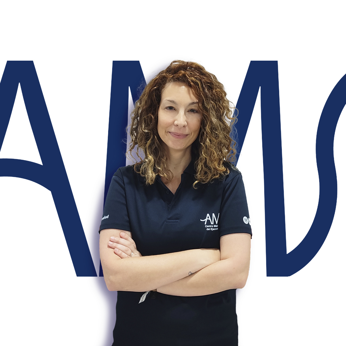 Photo of the person in charge of the pediatric physiotherapy area at AMS Centro Médico del Ejercicio.