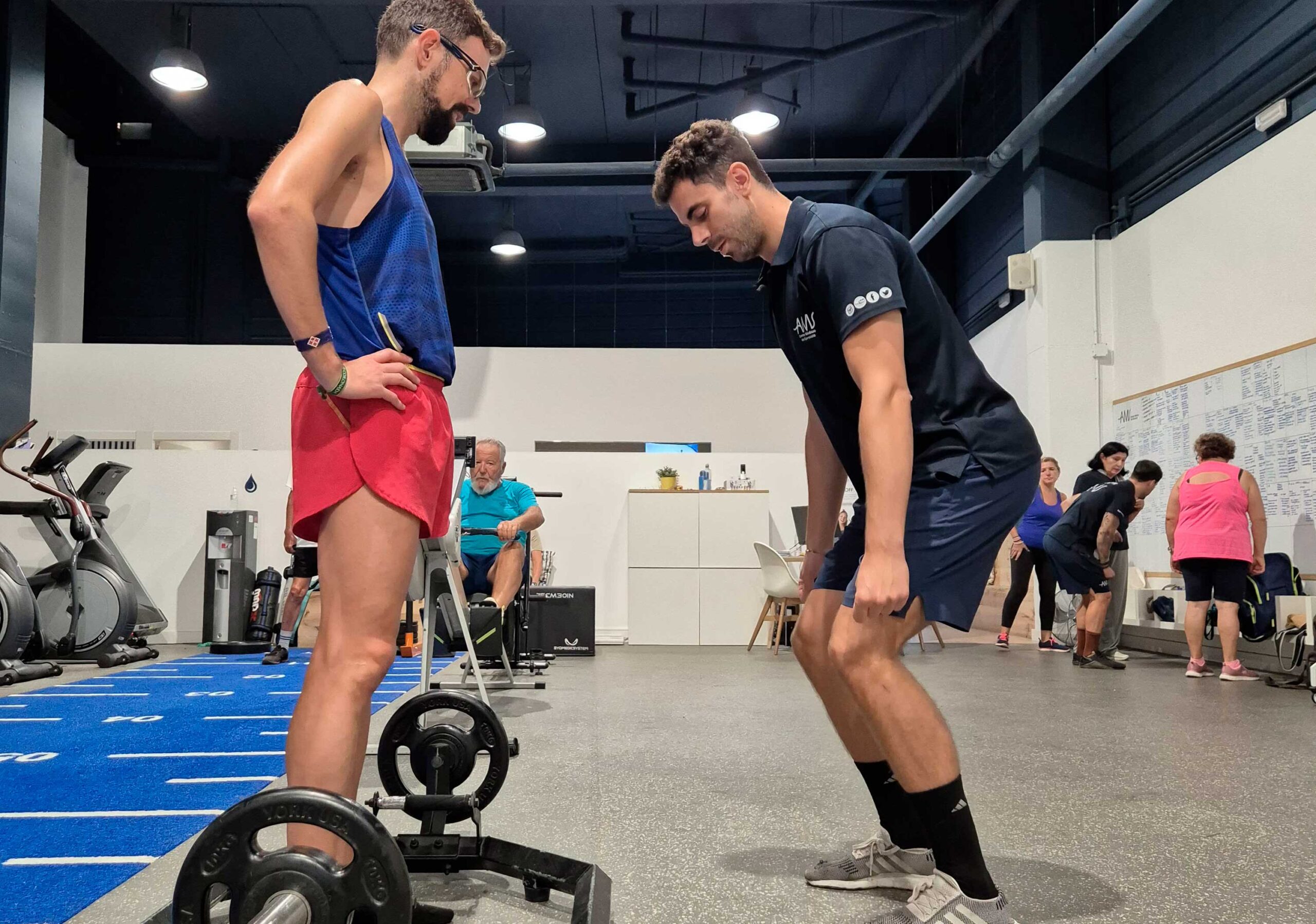 Una sesion de entrenamiento personal con Hugo Linares en AMS Centro Médico del Ejercicio